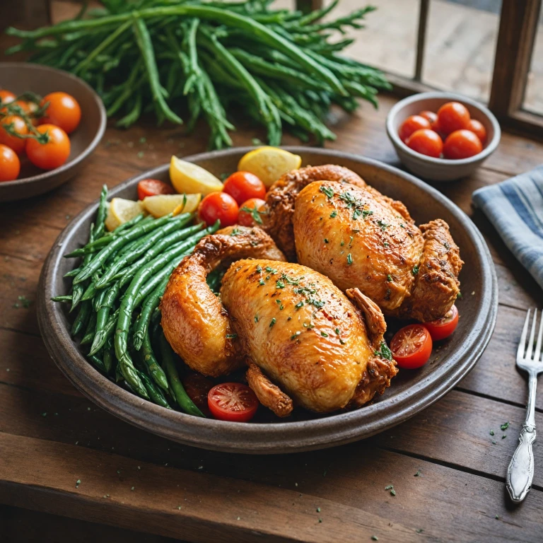 Une recette de poulet croustillant à l'airfryer