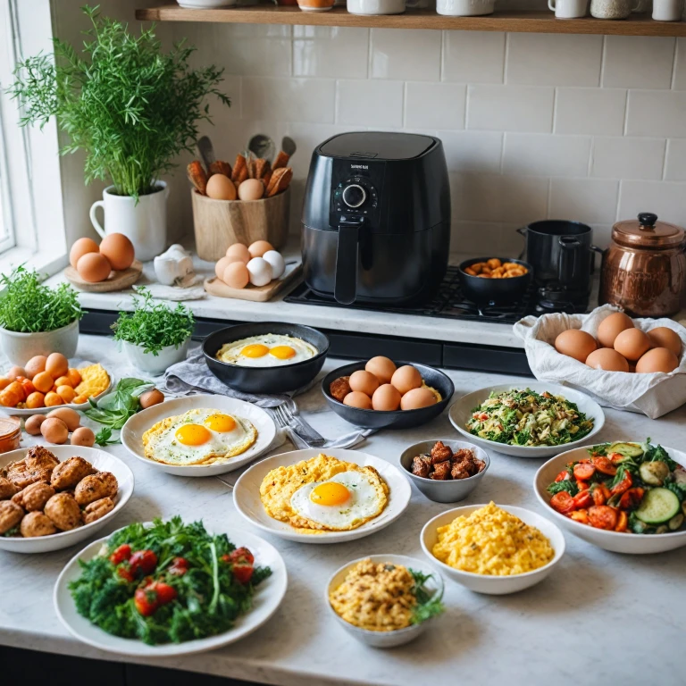 L'art de cuisiner des œufs avec l'airfryer