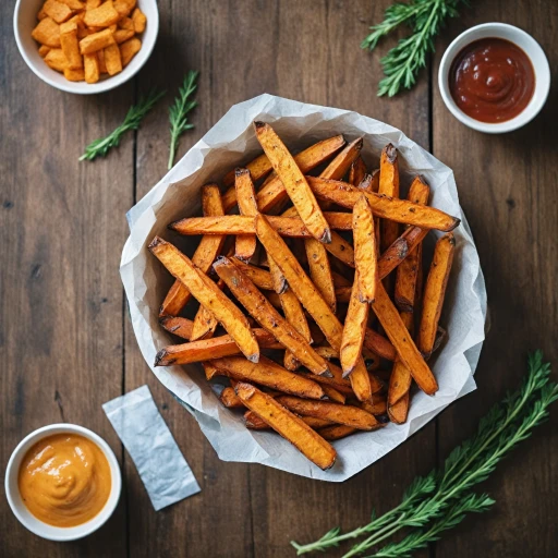 Préparez des frites de patates douces croustillantes avec votre airfryer