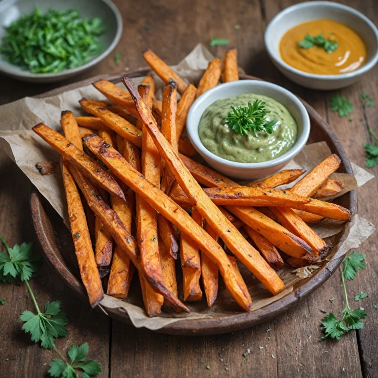 Les secrets des frites de patate douce à l'airfryer