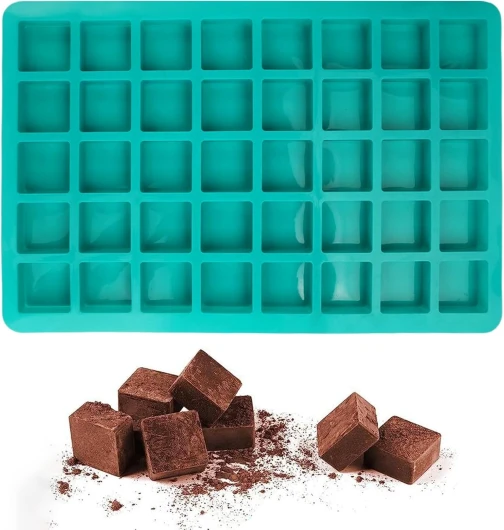 Moule Tablette Chocolat Profond avec 40 Alvéoles, Moule Silicone Tablette De Chocolat, Moule Chocolat Tablette, Moule Silicone Chocolat, Moule Tablette De Chocolat, pour Chocolat, Friandises